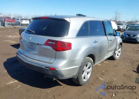 2010 Acura Mdx 3.7L (A6) из США, поврежденный, VIN 2HNYD2H25AH501823